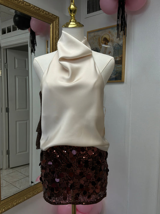 Ivory blouse