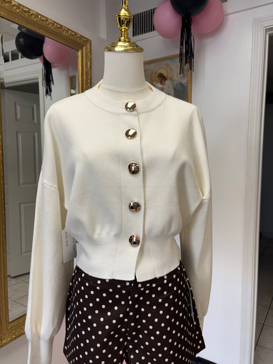 Ivory white sweater