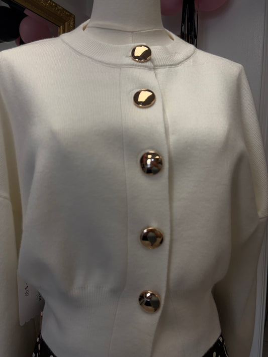 Ivory white sweater