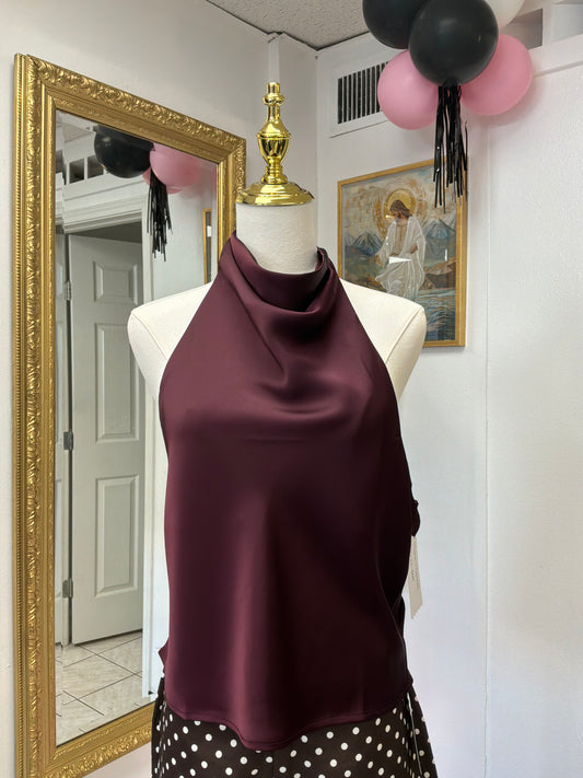 Maroon blouse