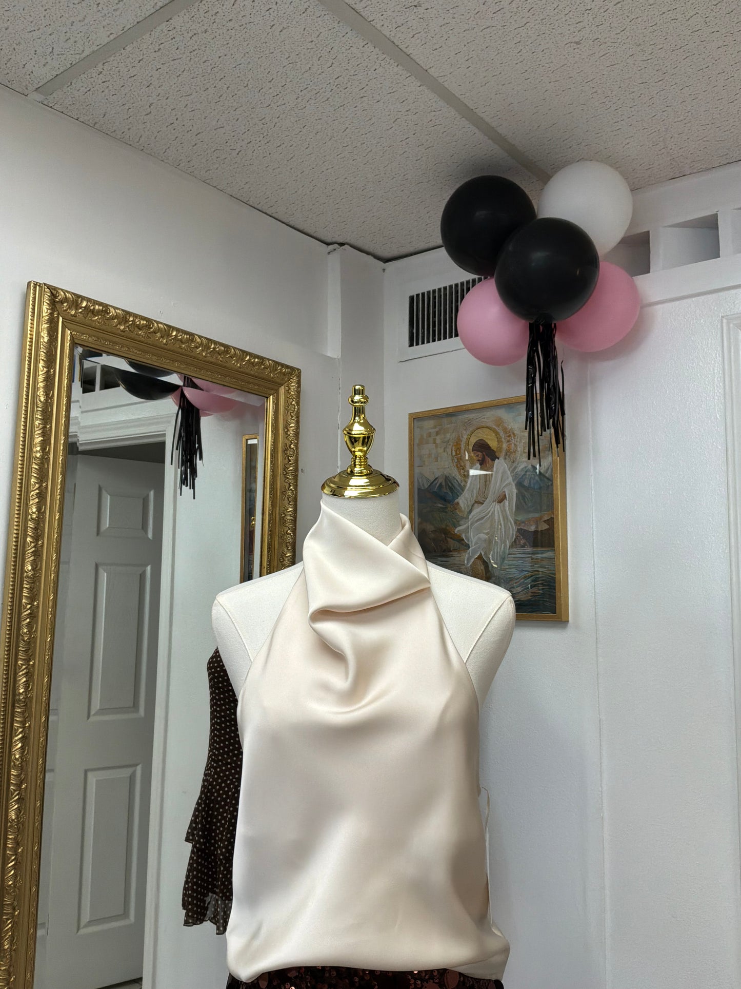 Ivory blouse