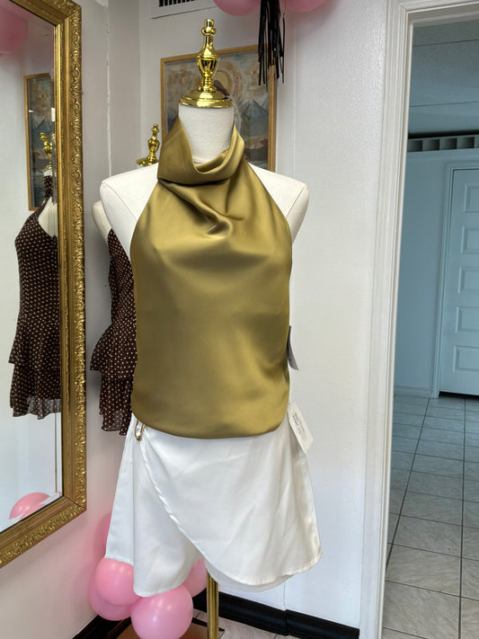 Olive blouse